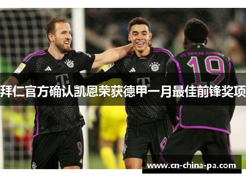 拜仁官方确认凯恩荣获德甲一月最佳前锋奖项